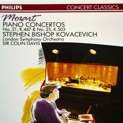 Wolfgang Amadeus Mozart, Stephen Bishop-Kovacevich, London Symphony Orchestra, Sir Colin Davis : Piano Concertos No. 21, K.467 & No. 25, K.503 (CD, Album, RE, RM, S/Edition)