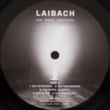 Charger l&#39;image dans la galerie, Laibach : Also Sprach Zarathustra (LP,Album)
