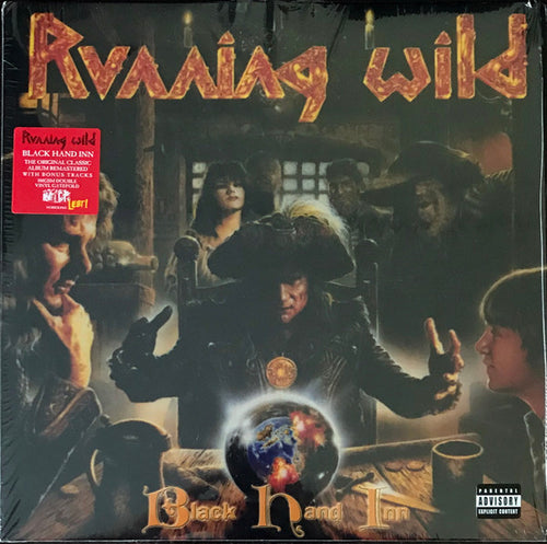 Running Wild : Black Hand Inn (LP,Album,Reissue,Remastered)