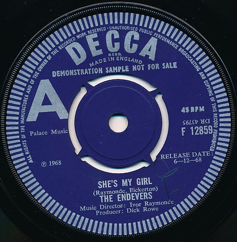 The Endevers : She's My Girl (7