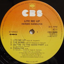 Load image into Gallery viewer, Herbie Hancock : Lite Me Up (LP, Album)
