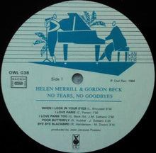 Load image into Gallery viewer, Helen Merrill &amp; Gordon Beck : No Tears, No Goodbyes (LP,Album)
