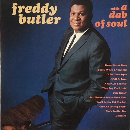 Freddy Butler : With A Dab Of Soul (LP, Album, RE)
