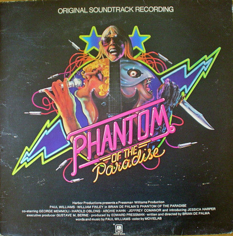 Various : Phantom of the Paradise - Original Soundtrack Recording (LP, Album, San)