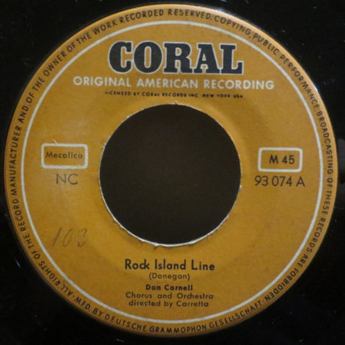 Don Cornell : Rock Island Line (7