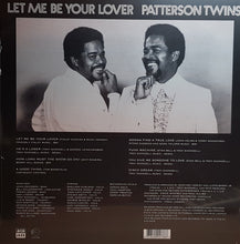 Load image into Gallery viewer, Patterson Twins : Let Me Be Your Lover (LP, Album, RE, RM)
