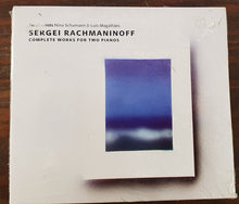 Load image into Gallery viewer, TwoPianists, Nina Schumann &amp; Luis Magalhães, Sergei Vasilyevich Rachmaninoff : Complete Works For Two Pianos (2xCD)
