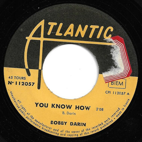 Bobby Darin : You Know How / Baby Face (7