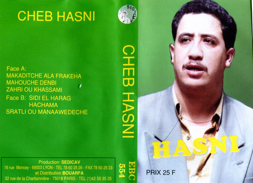 Cheb Hasni : Cheb Hasni (Cass, Album)