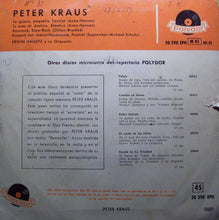 画像をギャラリービューアに読み込む, Peter Kraus, Orchester Erwin Halletz : Te Quiero, Pequeña (7&quot;, EP, Mono, 3 P)
