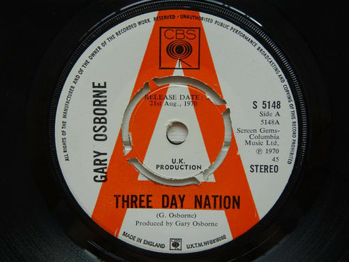 Gary Osborne : Three Day Nation (7