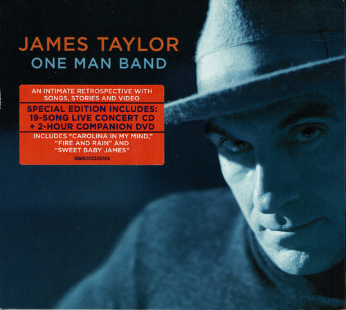 James Taylor (2) : One Man Band (CD, Album + DVD + S/Edition, Dig)