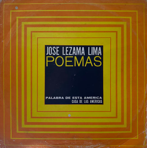 José Lezama Lima : Poemas (LP,Stereo)