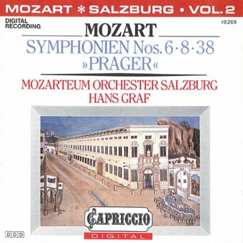 Wolfgang Amadeus Mozart • Das Mozarteum Orchester Salzburg, Hans Graf : Symphonien Nos. 6 • 8 • 38 »Prager« (CD, Album)