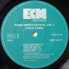 Load image into Gallery viewer, Chick Corea : Piano Improvisations Vol. 2 (LP,Album)
