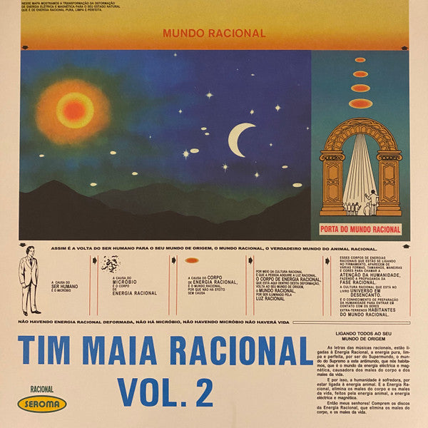 Tim Maia : Racional Vol. 2 (LP, Album, RE, Unofficial)