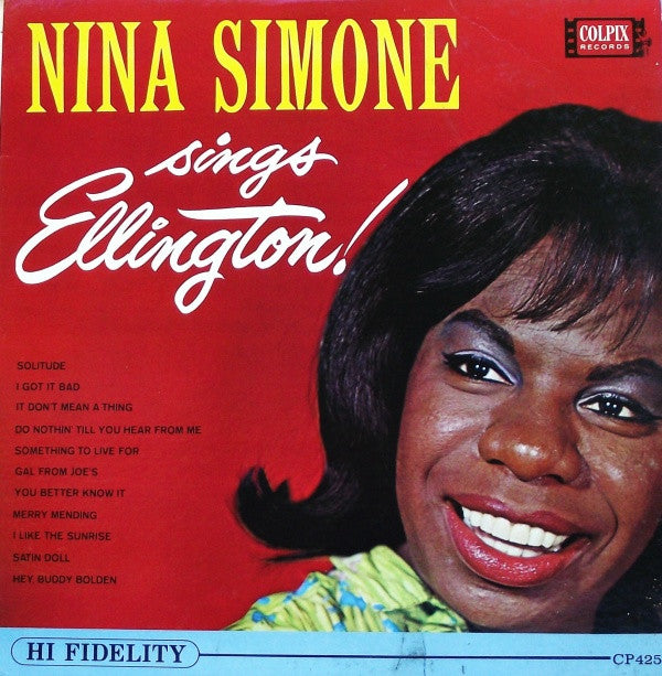 Nina Simone : Nina Simone Sings Ellington (LP,Mono)