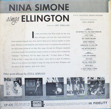 Charger l&#39;image dans la galerie, Nina Simone : Nina Simone Sings Ellington (LP,Mono)
