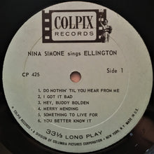 Charger l&#39;image dans la galerie, Nina Simone : Nina Simone Sings Ellington (LP,Mono)
