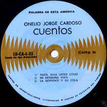 Charger l&#39;image dans la galerie, Onelio Jorge Cardoso : Cuentos (LP,Album)
