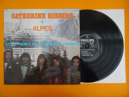 Catherine Ribeiro + Alpes : Le Rat Débile Et L'Homme Des Champs (LP, Album, RP)