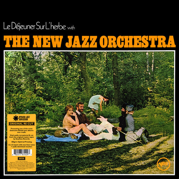 New Jazz Orchestra, The : Le Déjeuner Sur L'Herbe (LP,Album,Reissue,Remastered,Stereo)