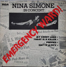 Load image into Gallery viewer, Nina Simone : In Concert - Emergency Ward! (LP,Album,Stereo)
