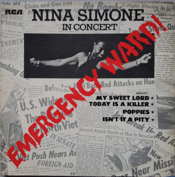 Nina Simone : In Concert - Emergency Ward! (LP,Album,Stereo)