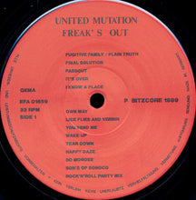 Load image into Gallery viewer, United Mutation : Freaks Out (LP,Compilation)
