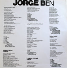 Charger l&#39;image dans la galerie, Jorge Ben : Ben Brasil (LP, Album)
