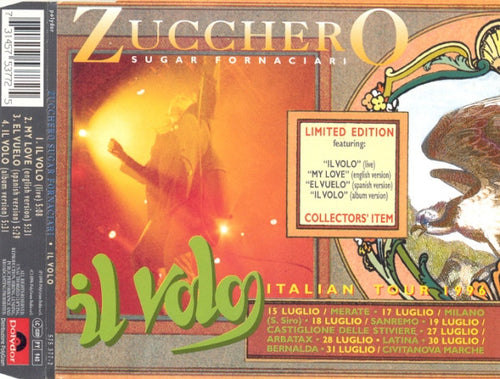 Zucchero : Il Volo (CD, Single, Ltd)