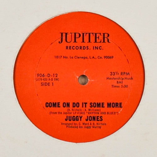 Juggy Murray Jones : Come On Do It Some More (12