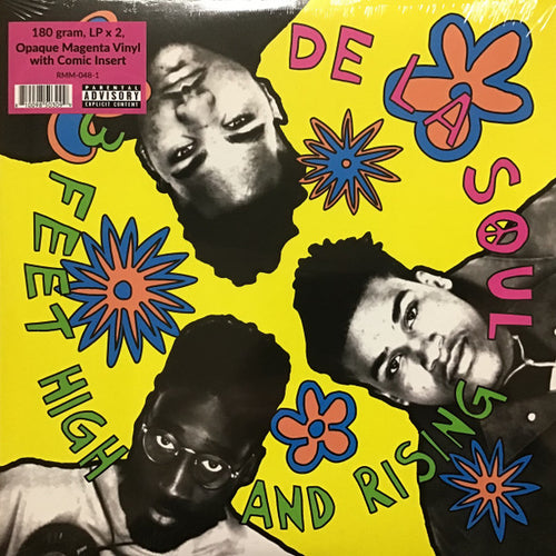 De La Soul : 3 Feet High And Rising (LP,Album,Reissue)