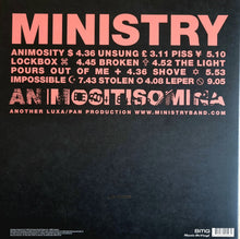 Charger l&#39;image dans la galerie, Ministry : Animositisomina (2xLP, Album, Ltd, Num, RE, Ora)
