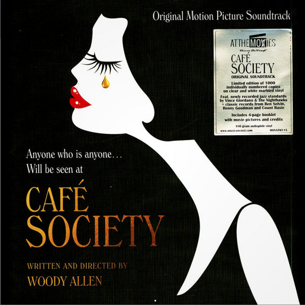 Various : Café Society (Original Motion Picture Soundtrack) (LP, Ltd, Num, RE, Cle)