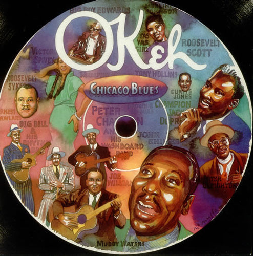 Various : Okeh Chicago Blues (2xLP, Comp, Mono)