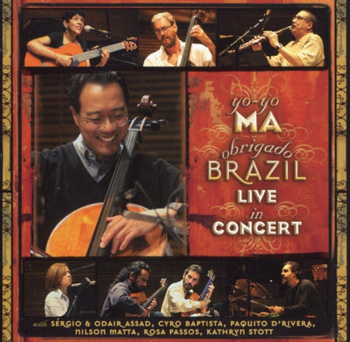 Yo-Yo Ma : Obrigado Brazil Live In Concert (CD, Album + DVD, NTSC, Bon)