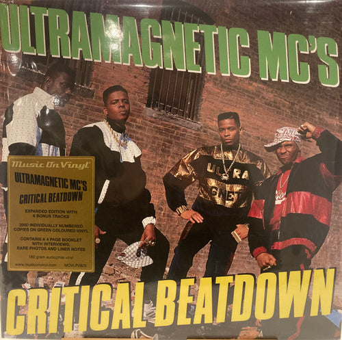 Ultramagnetic MC's : Critical Beatdown (Expanded) (2xLP, Album, Ltd, Num, RE, Gre)