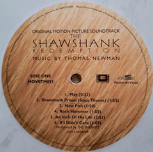 Load image into Gallery viewer, Thomas Newman : The Shawshank Redemption (Original Motion Picture Soundtrack) (LP,Album,Limited Edition,Numbered)
