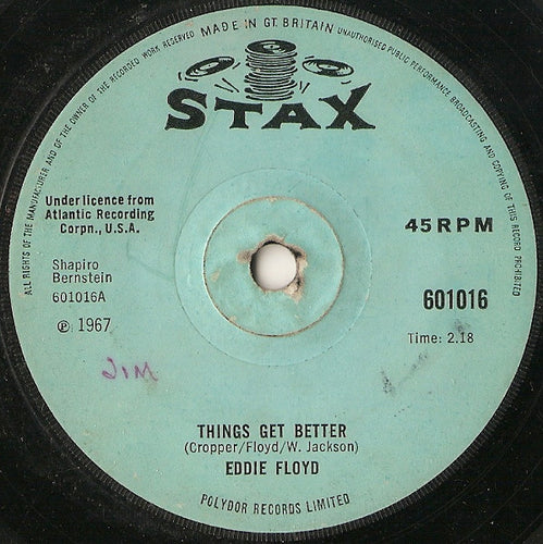 Eddie Floyd : Things Get Better (7