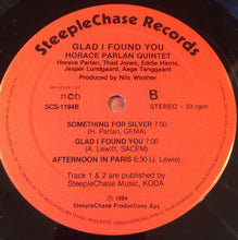 Load image into Gallery viewer, Horace Parlan Quintet : Glad I Found You (LP,Album)
