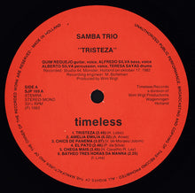 Load image into Gallery viewer, Samba Trio (2) : Tristeza (LP, Album)
