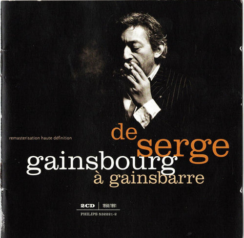 Serge Gainsbourg : De Serge Gainsbourg À Gainsbarre (2xCD, Comp, RM)