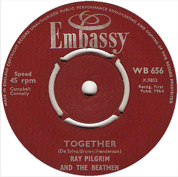 Ray Pilgrim And The Beatmen / The Typhoons : Together / I'm Crying (7