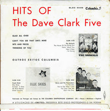 Charger l&#39;image dans la galerie, Dave Clark Five, The : Hits Of The Dave Clark Five (7&quot;,EP,45 RPM)
