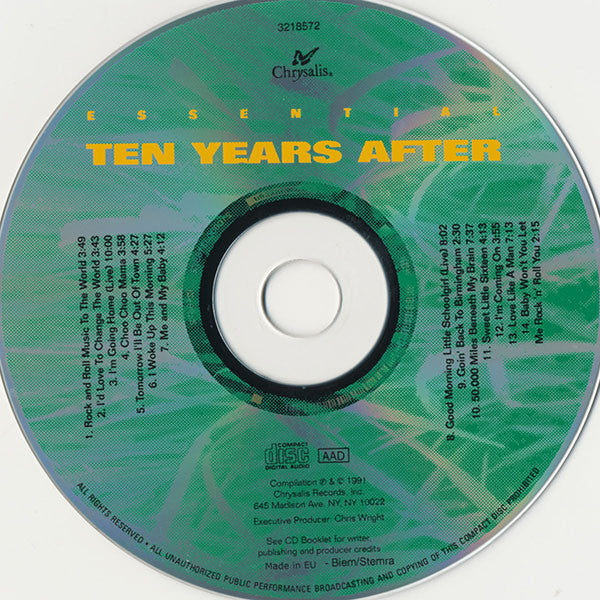 Ten Years After - The Essential Ten Years After Collection (CD, Comp) (Mint  (M))