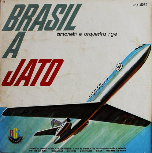 Enrico Simonetti E Orquestra RGE : Brasil A Jato (LP, Album)