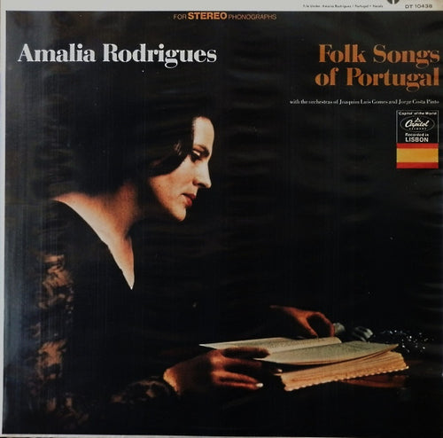 Amália Rodrigues : Folk Songs Of Portugal (LP, Album)