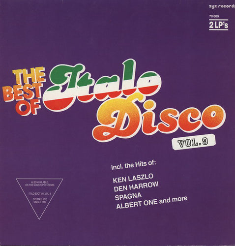 Various : The Best Of Italo-Disco Vol. 9 (2xLP, Comp, Gat)