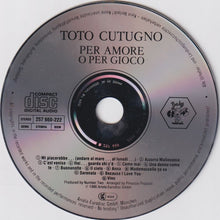 Charger l&#39;image dans la galerie, Toto Cutugno : Per Amore O Per Gioco (Album)
